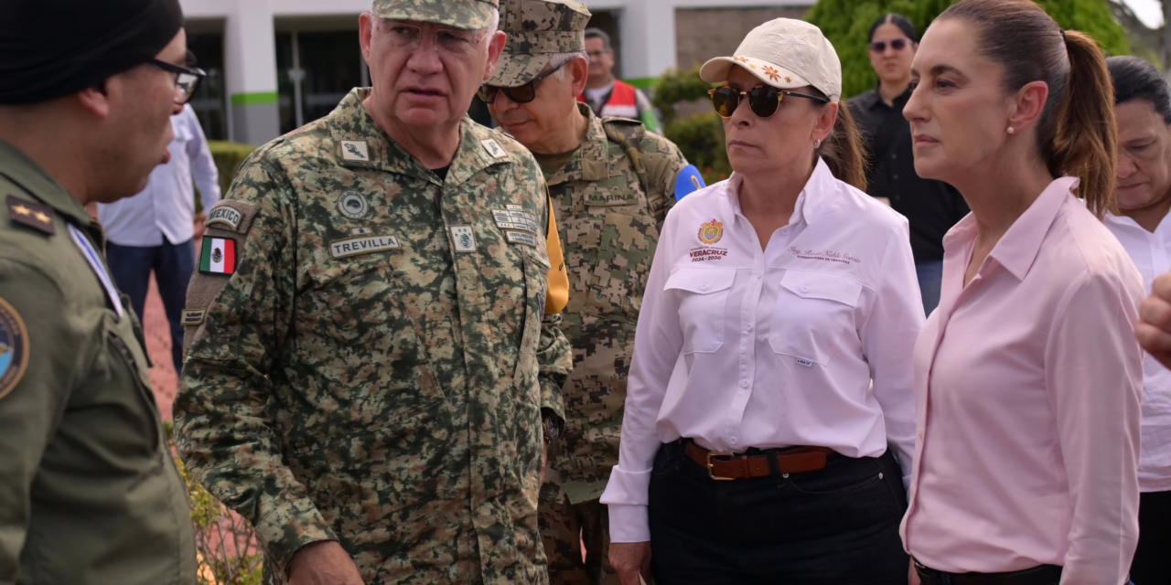 Rocío Nahle García ofreció una entrevista radiofónica esta mañana para actualizar sobre la situación en la zona norte de Veracruz