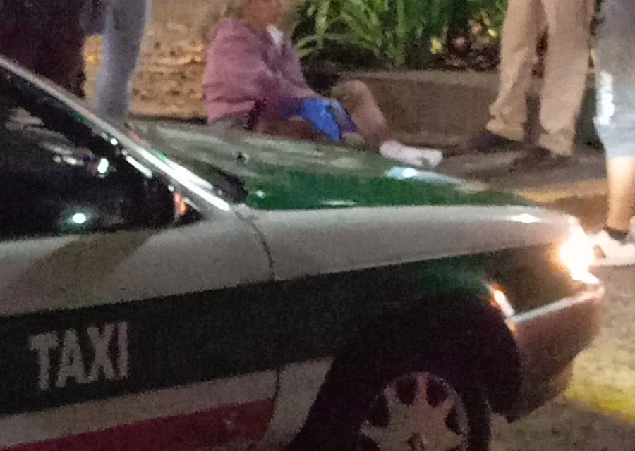 Persona atropellada en la avenida Xalapa