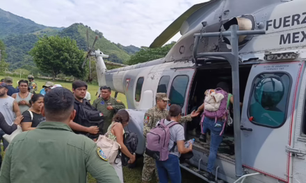 Con puente aéreo, realizan 23 vuelos de rescate y entrega de víveres a municipios incomunicados