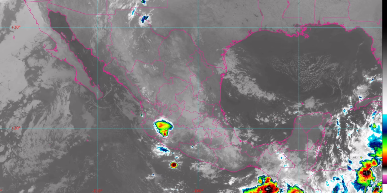 SE PREVÉN LLUVIAS PUNTUALES INTENSAS EN CHIAPAS Y PUNTUALES MUY FUERTES EN PUEBLA, GUERRERO, OAXACA, VERACRUZ Y TABASCO