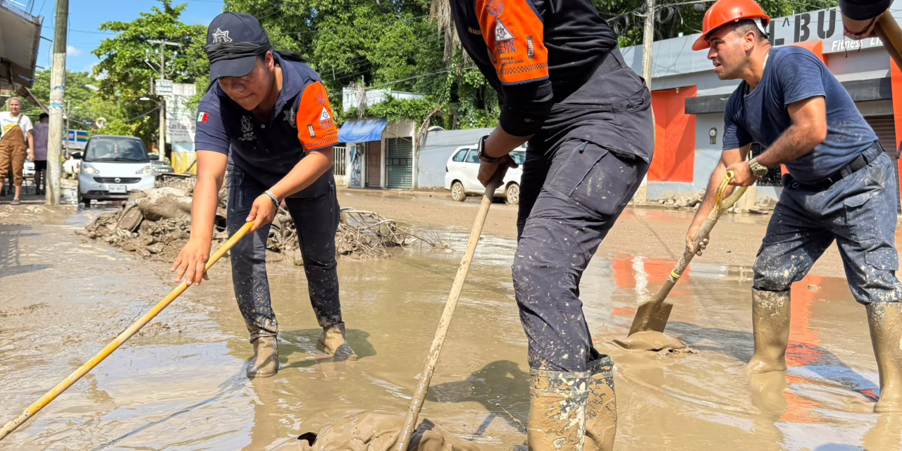Plan Tajín: más de mil elementos para rescate y atención a familias damnificadas