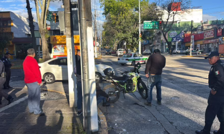Accidente de tránsito en la avenida Américas y Ferrocarril Interoceánico