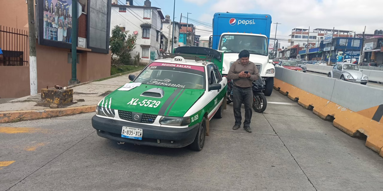 Accidente de tránsito a la altura del puente Bicentenario