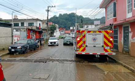 Atiende Sistema Municipal de PC afectaciones por las lluvias