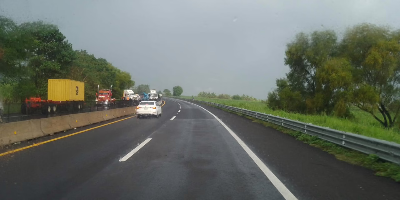 Accidente en el libramiento de Cardel
