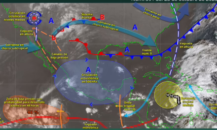 LLUVIAS PUNTUALES FUERTES EN CHIHUAHUA, VERACRUZ, TABASCO, OAXACA, CHIAPAS Y QUINTANA ROO
