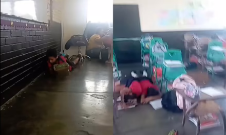 Video:Alumnos viven momentos de tensión por disparos de arma de fuego en Monterrey