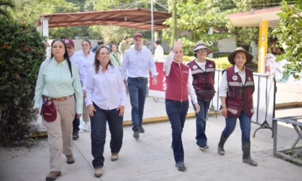 Claudia Sheinbaum y Rocío Nahle trabajan juntas por la recuperación de Álamo