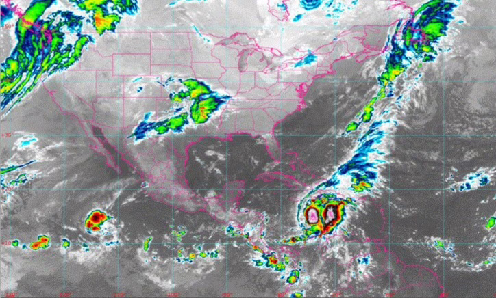 Hoy, el frente frío núm. 10 recorrerá el norte del país, asociado con la corriente en chorro subtropical