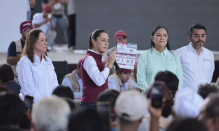 La presidenta Claudia Sheinbaum Pardo informó que se estudia con CONAGUA construcción de muro en Poza Rica