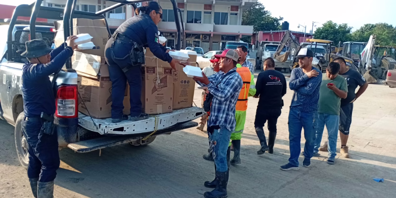 Plan Tajín: 38 mil 314 comidas calientes y 11 mil 748 paquetes alimentarios entregados a la población de la zona norte