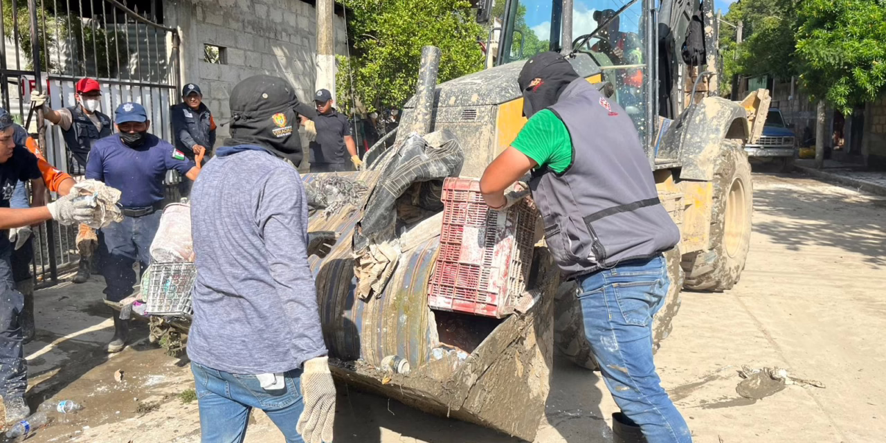 Implementa SEDESOL acciones solidarias en zonas afectadas de la zona norte