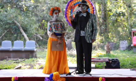 El IPE inaugura techado de cancha en la Estancia Garnica