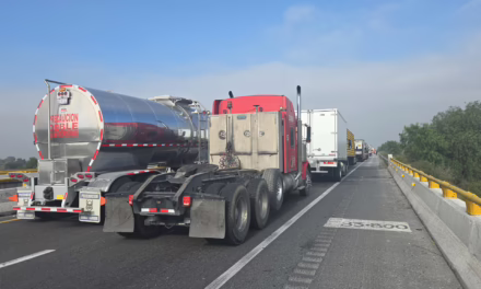 Arco Norte sigue bloqueada en ambos sentidos, a la altura de Tula