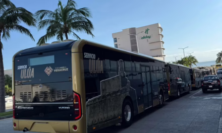 Inicia el servicio de transporte urbano tipo hibrido en la zona conurbada Veracruz-Boca del Río.