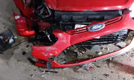 Accidente a la altura de Plaza Pradera