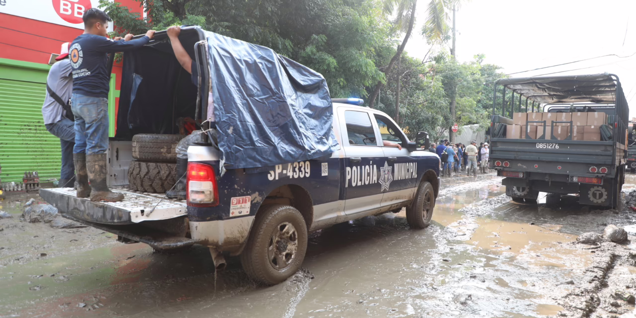 Plan Tajín: Evacuaciones, rescates, vigilancia y distribución de víveres en la zona norte