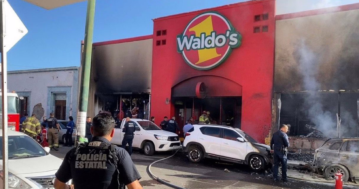 Sube a 23 el número de muertos por incendio en tienda Waldo’s de Hermosillo