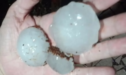 Video:Se registra impresionante granizada en Brasil