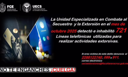 UECS DETECTÓ E INHABILITÓ 721 LÍNEAS TELEFÓNICAS UTILIZADAS PARA LA EXTORSIÓN EN OCTUBRE