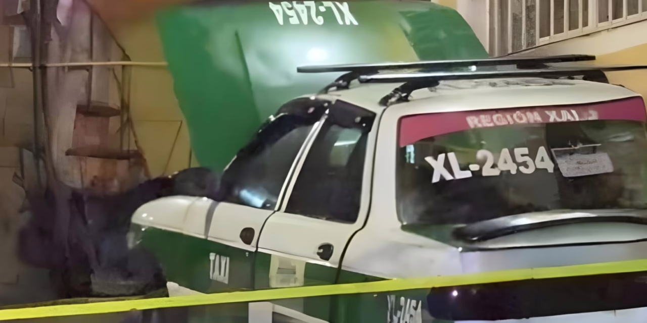 Disparan a taxista en Xalapa, lamentablemente perdió la vida 
