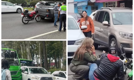 Tres accidentes en avenidas principales la tarde del martes en Xalapa