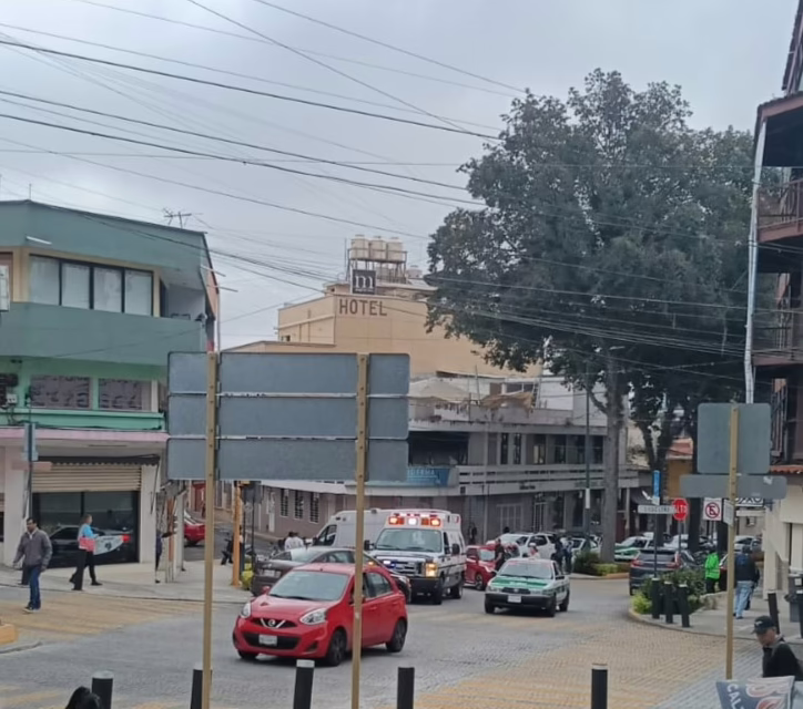 Persona atropellada en la zona centro de Xalapa