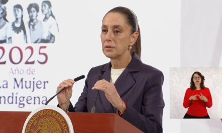 La presidenta Claudia Sheinbaum denunció penalmente el acoso del que fue víctima ayer en la Ciudad de México