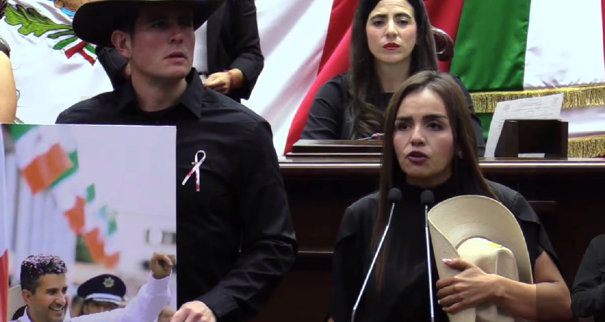 Rinde protesta Grecia Quiroz como presidenta municipal sustituta de Uruapan