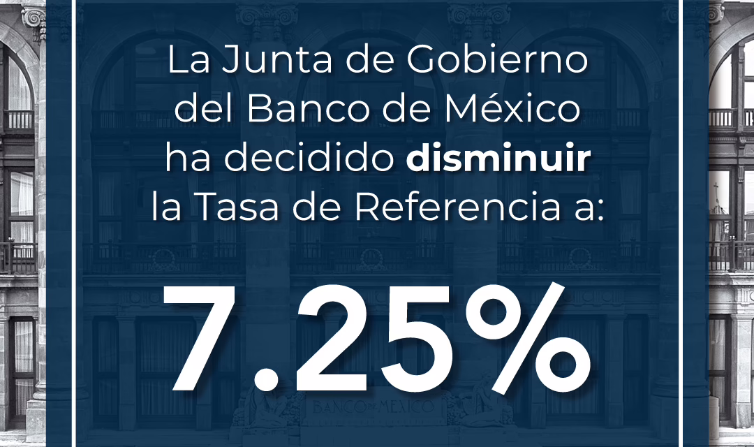 Banco de México Baja la Tasa de Interés