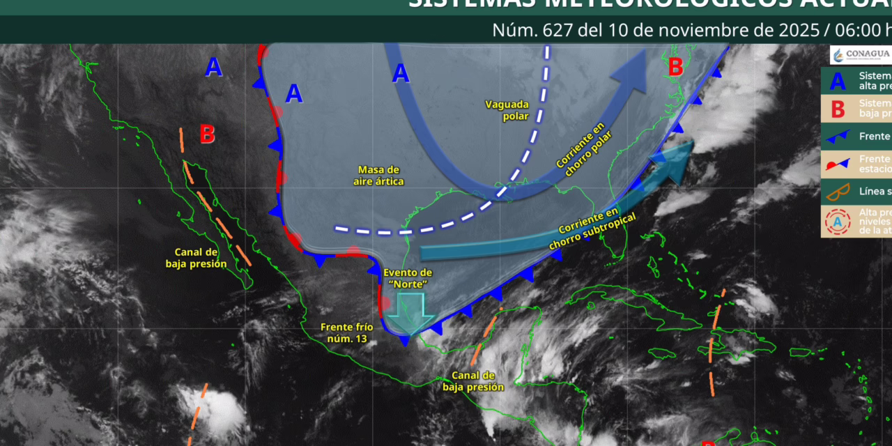 LLUVIAS PUNTUALES TORRENCIALES EN ZONAS DE VERACRUZ Y OAXACA, ASÍ COMO EVENTO DE NORTE INTENSO EN TAMAULIPAS, VERACRUZ, OAXACA Y CHIAPAS