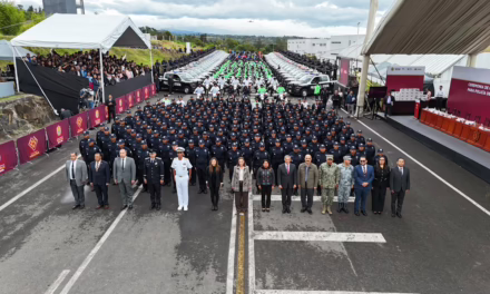Con inversión de 200 mdp en unidades y tecnología, impulsa Gobernadora modernización de fuerza policial