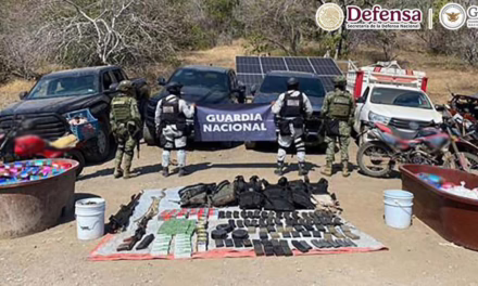 Cinco detenidos, armas y 330 kilos de drogas: primer balance del “Plan Michoacán”