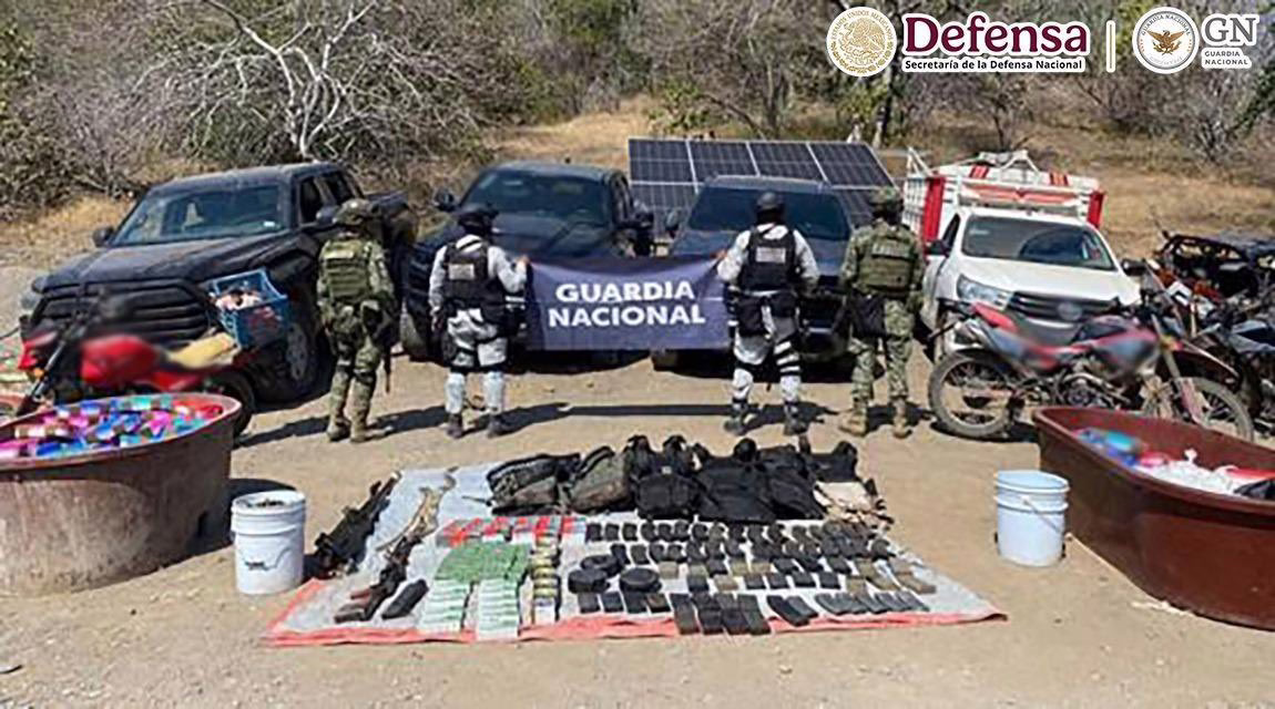 Cinco detenidos, armas y 330 kilos de drogas: primer balance del “Plan Michoacán”