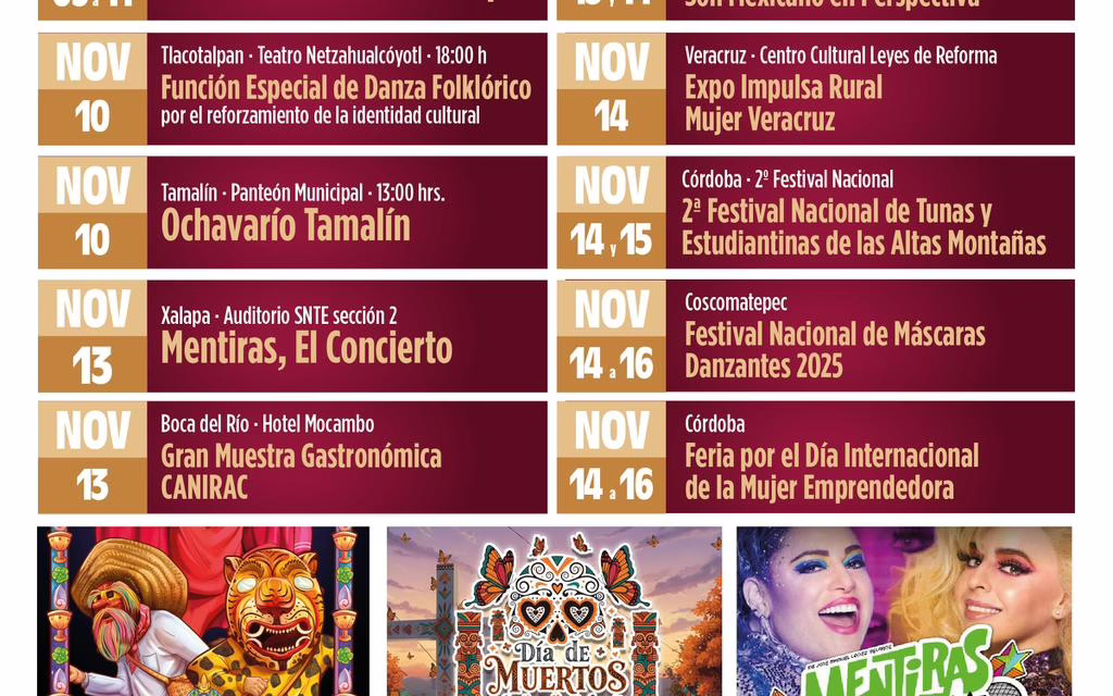Veracruz está de moda con música, danza, ferias y festivales que celebran su identidad