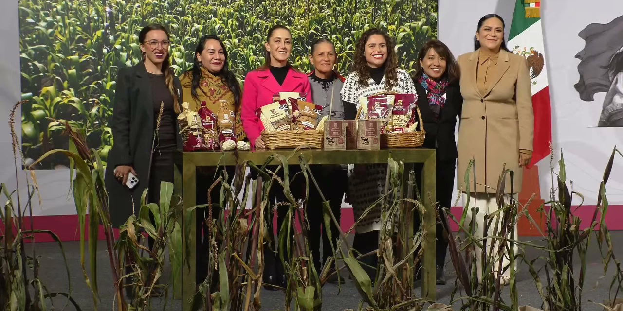 Presenta Sheinbaum ‘El Maíz es la Raíz’ para apoyar a productores