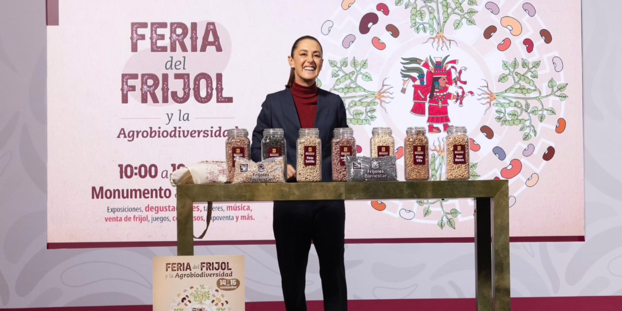 Gobierno federal anuncia la Primera Feria del Frijol en CDMX