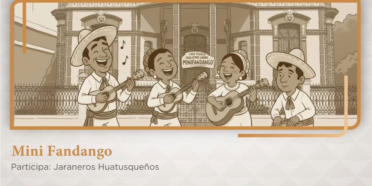 La SECVER invita al Mini fandango en la Casa Museo Guillermo Landa