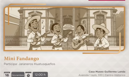La SECVER invita al Mini fandango en la Casa Museo Guillermo Landa