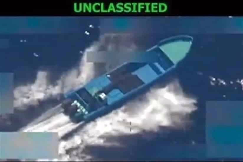 Acepta EU suspender bombardeo a lanchas en costas de México