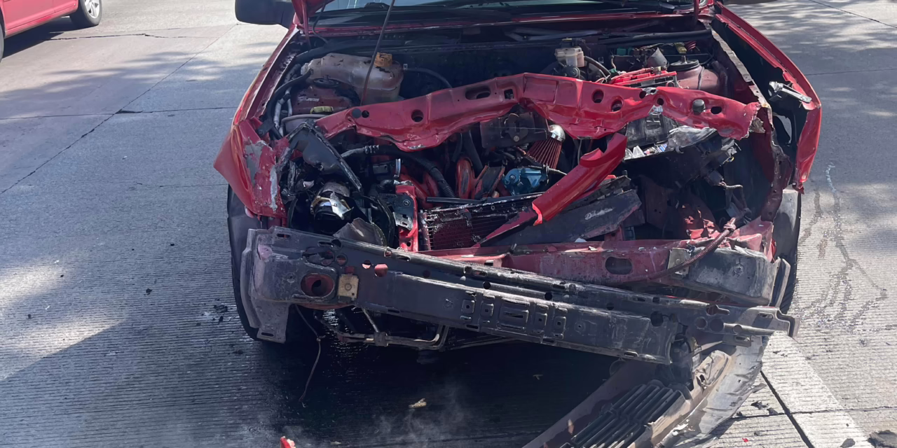 Accidente en la avenida Lázaro Cárdenas, Xalapa