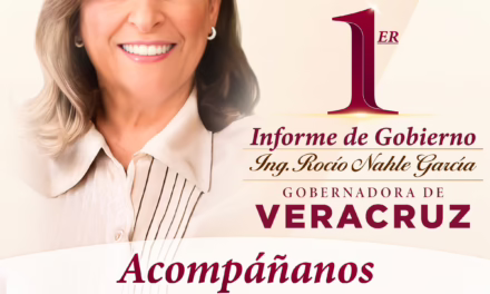Veracruz tendrá un informe de cara al pueblo este 30 de noviembre: Gobernadora