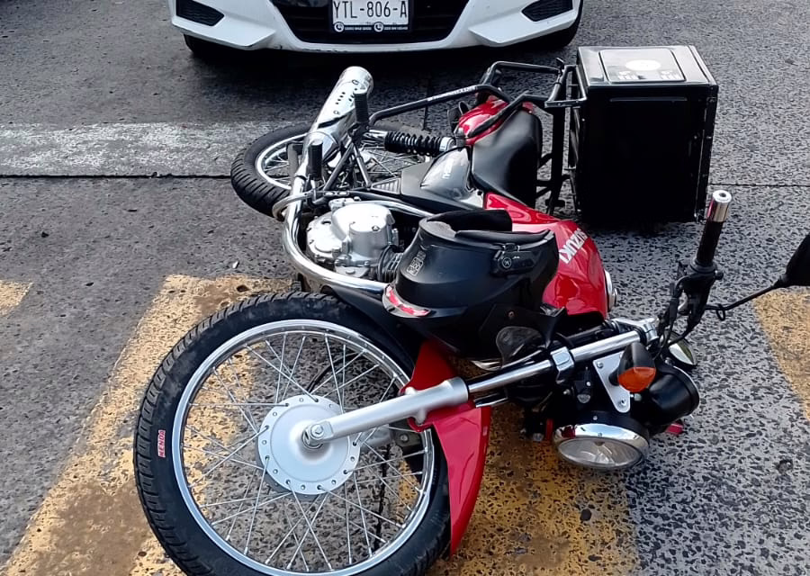 Accidente de tránsito en la avenida 20 de Noviembre, Xalapa