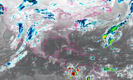 Para hoy, el frente frío núm. 15 asociado con una vaguada polar recorrerá el noroeste y norte de México