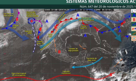 LLUVIAS FUERTES Y VIENTO MUY FUERTE EN ESTADOS DE LA FRONTERA NORTE DE MÉXICO