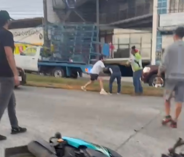 Vídeo: De Circuito Presidentes a 20 de Noviembre: Pleito vial desata persecución y golpes entre conductores