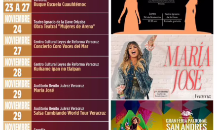 Veracruz está de moda con arte, música, teatro y ferias que fortalecen el turismo cultural