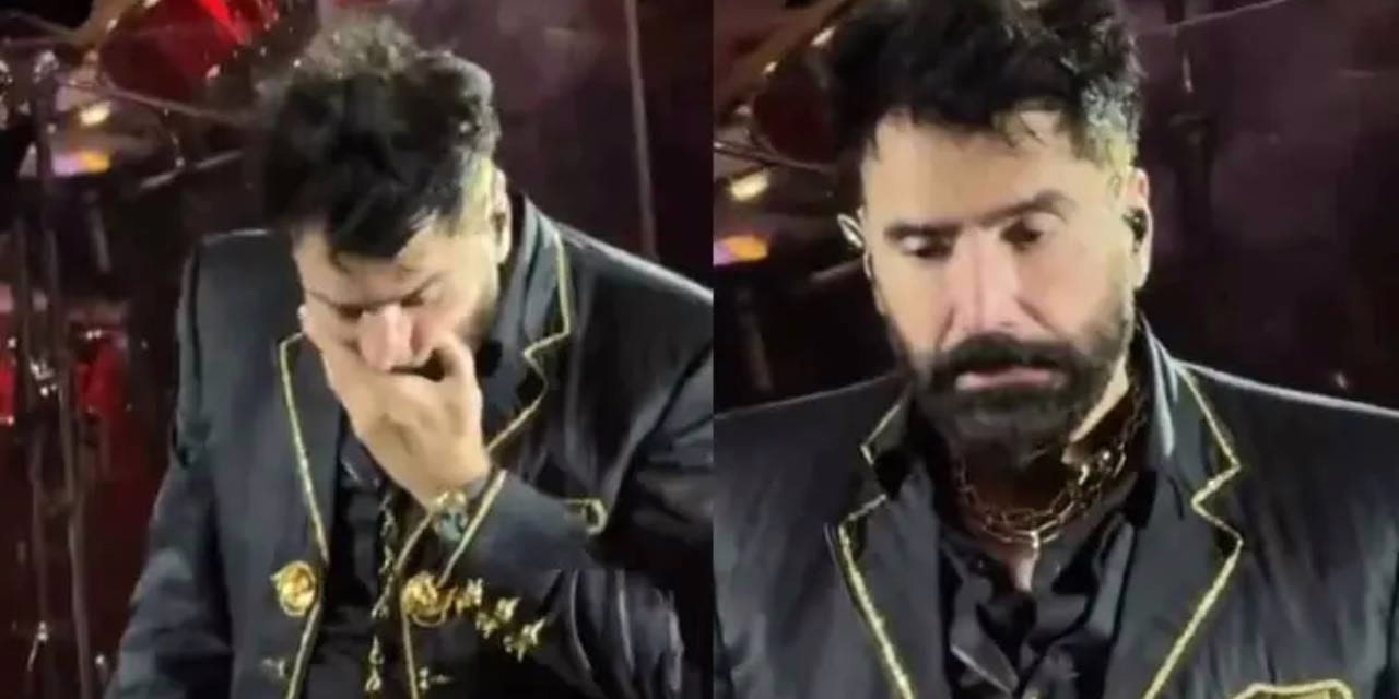 Video: Otra vez, hasta atrás! Alejandro Fernández en estado inconveniente durante concierto en Querétaro