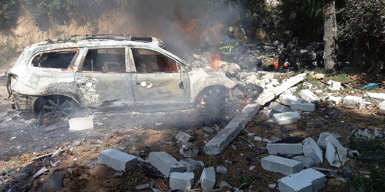 Explosión de polvorín deja un muerto y seis heridos en Huixquilucan.
