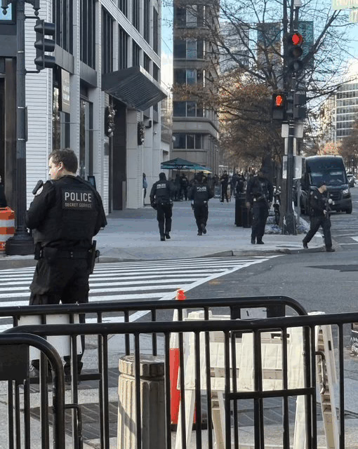 Tiroteo cerca de la Casa Blanca deja heridos a dos guardias nacionales